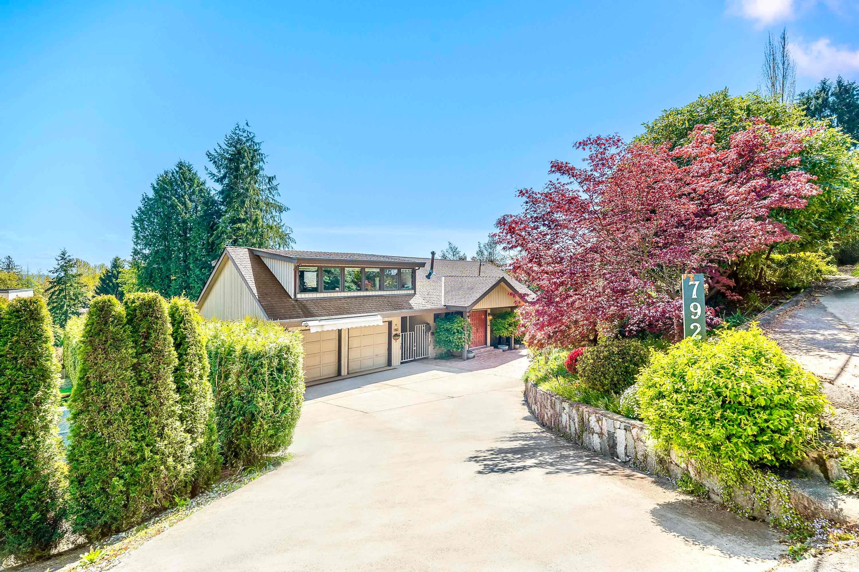 mls:R3153338 Property Address: 792 ANDERSON CRESCENT, West Vancouver BC V7T 1S5